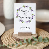 Cottage Garden Floral Wedding Kaart