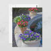 Cottage Garden Flowers Briefkaart (Voorkant / Achterkant)