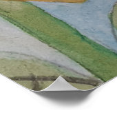 Cottage Garden Flowers Poster (Coin)