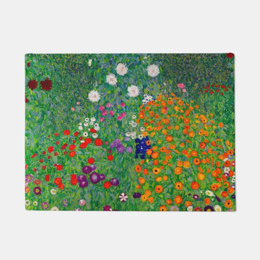 Cottage Garden Gustav Klimt Deurmat (Voorkant)