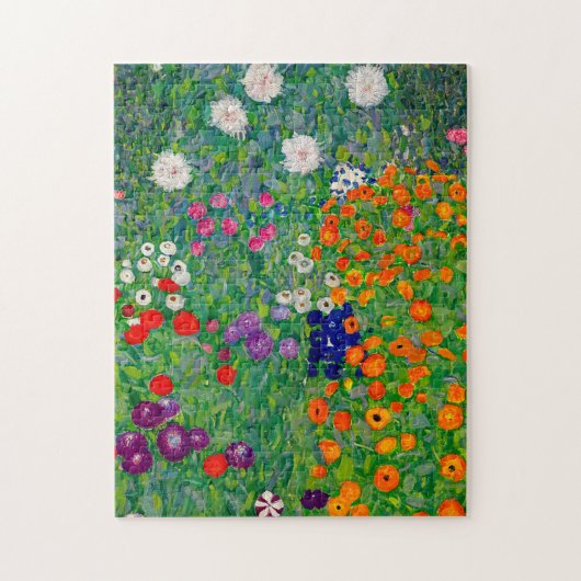 Cottage Garden Gustav Klimt Legpuzzel (Verticaal)