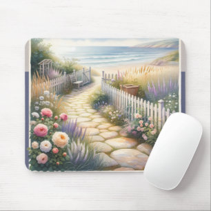 Cottage Garden Path naar het Zee Muismat