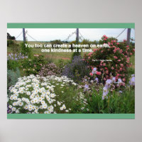 Cottage Garden Vous aussi pouvez créer une affiche