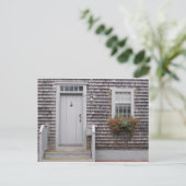 Cottage Gray Briefkaart (Staand voorkant)