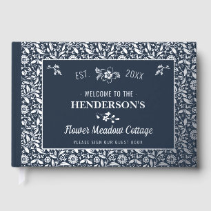 Cottage House Custom Vakantiehuis Zilveren Bloemen Gastenboek