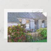 Cottage in Sconset - VINTAGE LOOK Briefkaart (Voorkant / Achterkant)