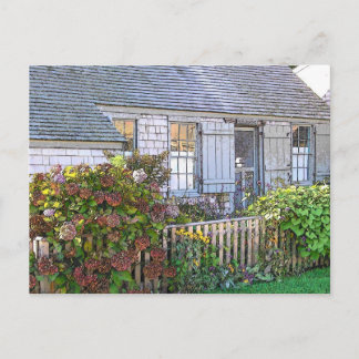 Cottage in Sconset - VINTAGE LOOK Briefkaart