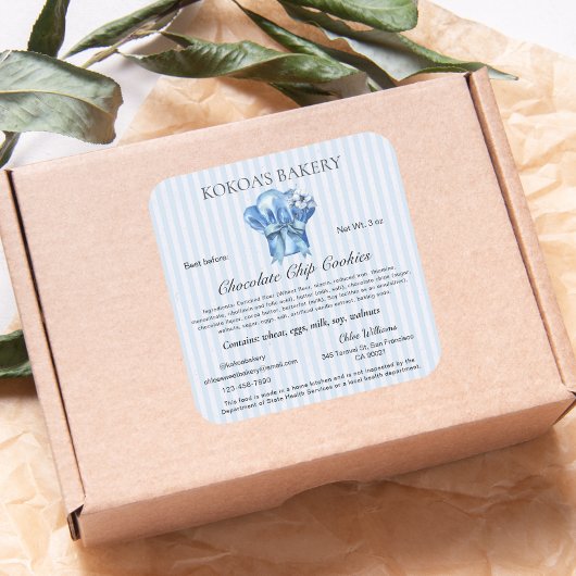 Cottage Law Étiquette Accueil Boulangerie Pâtisser