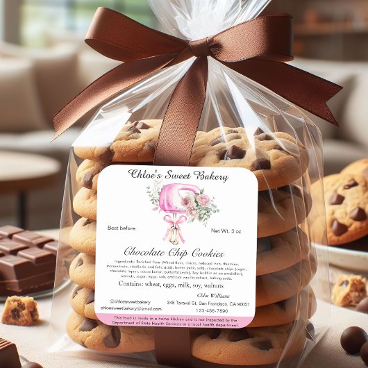 Cottage Law Label Home Bakkerij Mixer