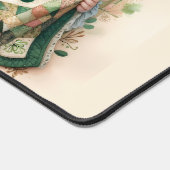 Cottage Leprechaun Patchwork Quilt Scene (Coin)