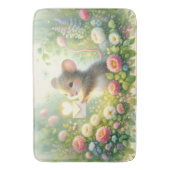 Cottage Mouse Love Letter Meadow Badmat (Voorkant Verticaal)