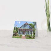 Cottage Notecard Kaart (Voorkant)
