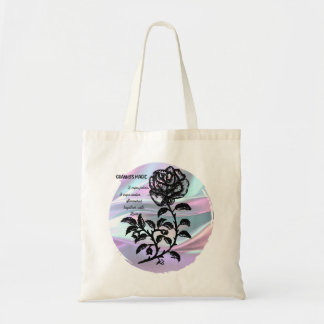 Cottage Roos op Pastel - Granny's Magic Tote Bag