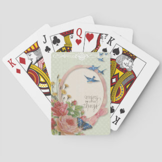 Cottage Rose Classic Playing Cards Pokerkaarten