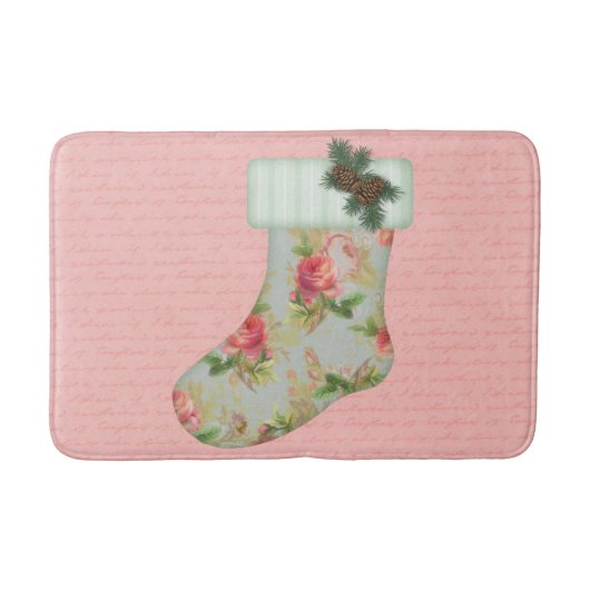 Cottage Stocking kerstgebak Mat (Voorkant)