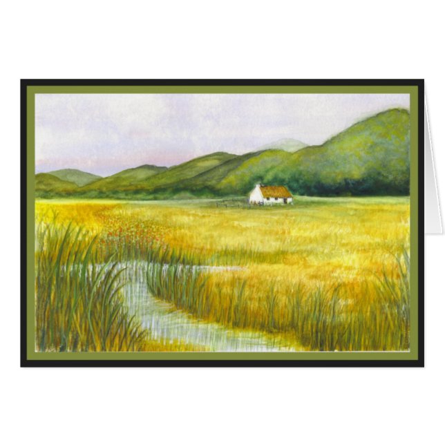 Cottage sur les marais #9 (Devant horizontal)