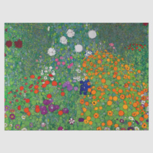 Cottage tuin, Infinity Stippen - na Gustav Klimt Tissuepapier