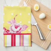 Cottage vintage Serviette de cuisine (Quart Plié)