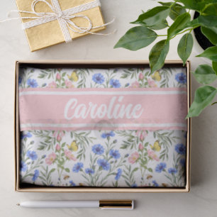Cottage Wilde Bloem Cadeaupresentatie Tissuepapier