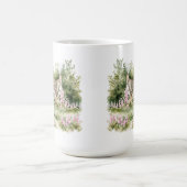 Cottagecore Aquarelle Cottage Mug (Centre)