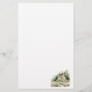 Cottagecore Aquarelle Cottage Papeterie