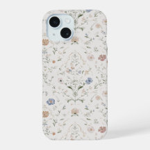 Cottagecore Beige Fantaisiste Floral Aquarelle