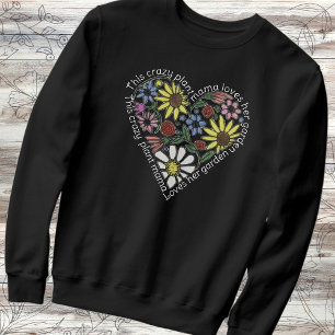 Cottagecore  Bloemen Hart Plant Mama Trui