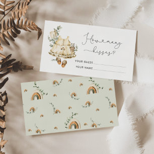 Cottagecore boho hoeveel kussen voor mama te zijn informatiekaartje