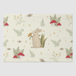 Cottagecore Botanische Paddenstoel Bos Decoupage Tissuepapier