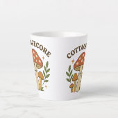 Cottagecore Champignons Café Mug (Devant)