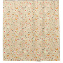 CottageCore Douchegordijn - een grillige touch