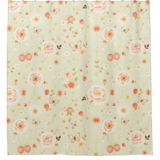 Cottagecore Douchegordijn - Pastorale charme