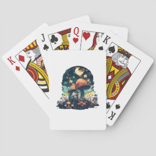 Cottagecore En Aesthetic Goblincore Paddenstoelen  Pokerkaarten