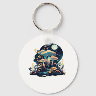 Cottagecore En Esthetische Goblincore Paddenstoele Sleutelhanger