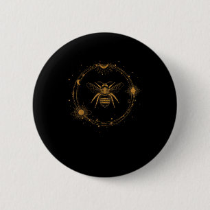 Cottagecore Esthetiek Academië Goblincore Bij Ronde Button 5,7 Cm