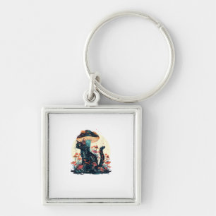Cottagecore Esthetiek Goblincore Paddenstoel Fairy Sleutelhanger