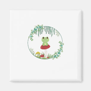 Cottagecore Esthetiek Kawaii Kikker Goblincore Sch Magneet