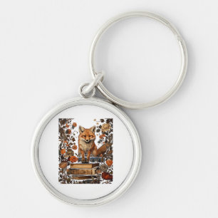 Cottagecore Esthetiek Met Boek Schattig Goblincore Sleutelhanger