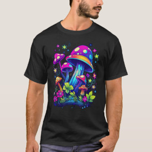Cottagecore Esthetiek Paddenstoel Donker Goblincor T-shirt