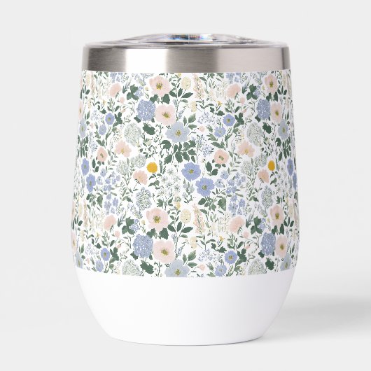 Cottagecore Fleur Sauvage Bleu Rosé (Avant)
