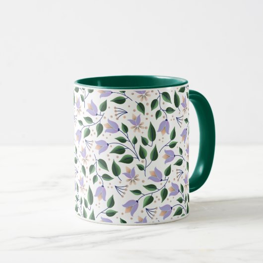 Cottagecore Floral Cosy Mug (Devant droit)