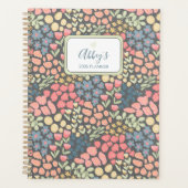 Cottagecore Floral Personalized Planner (Devant)