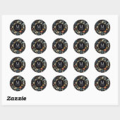 Cottagecore Garden Ronde Sticker (Vel)