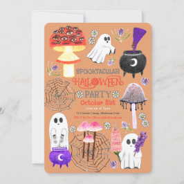 Cottagecore Halloween Ghouls Kaart