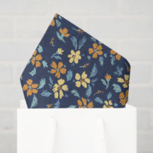 Cottagecore Inpakpapier Plat Set van 3