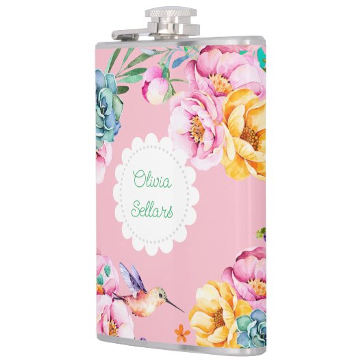 Cottagecore kolibrie heupfles (Links)