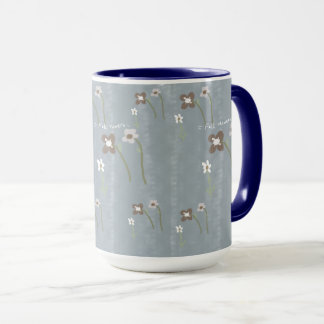 Cottagecore Mok: Een Delicate Botanische Droom Mok