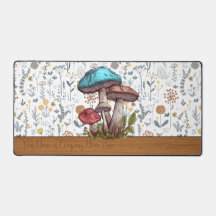Cottagecore Mushroom Extra Groot Deskmat V2