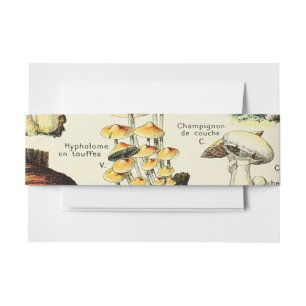 Cottagecore Mushrooms Naturalist Uitnodigingen Wikkel