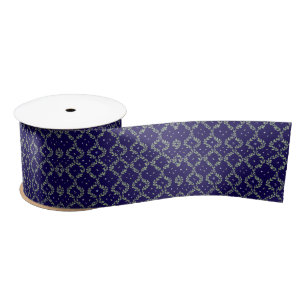 Cottagecore Navy Kerstmis Lint